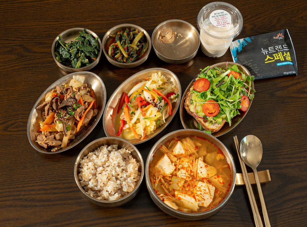 메디람한방병원 환자식 한 상 차림
