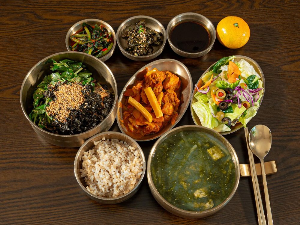 메디람한방병원 환자식 한 상 차림