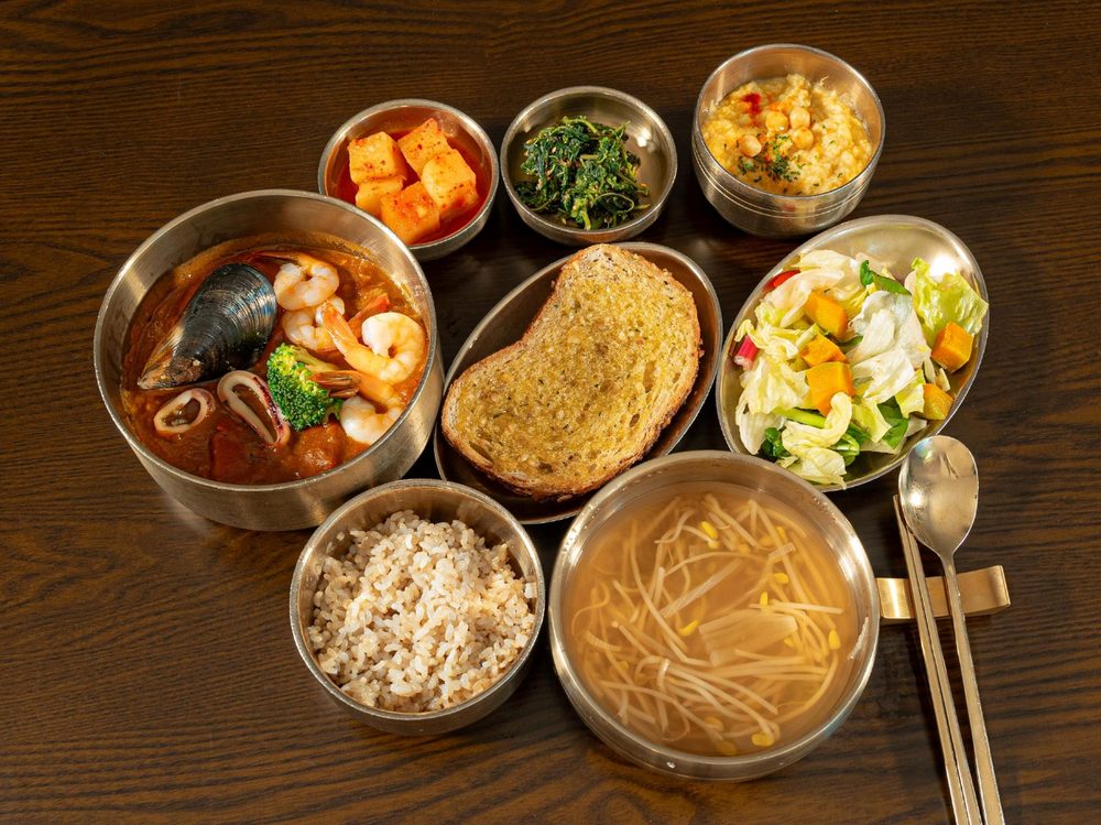 메디람한방병원 환자식 일반식 한 상 차림
