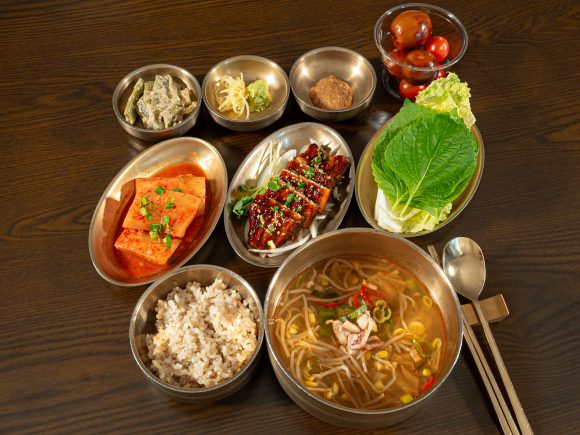 메디람한방병원 환자식 한 상 차림